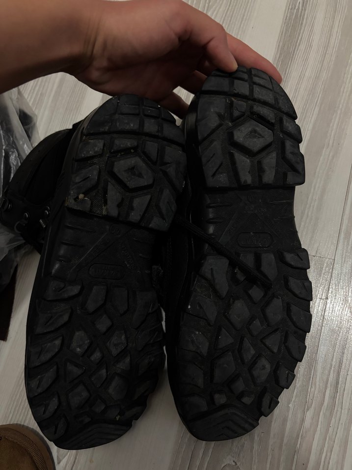 Siyah Bağcıklı Erkek Kauçuk Bot - Görsel 4