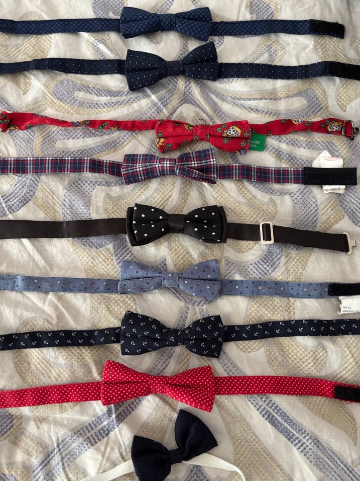 Çocuk Vintage Papyon Seti, Çok Renkli - Görsel 3