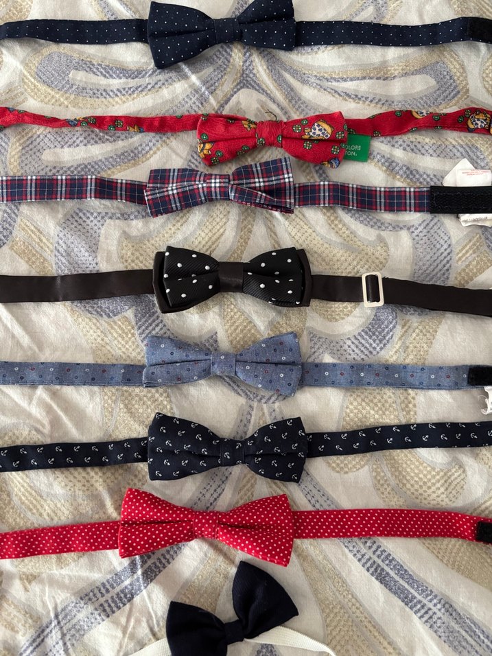 Çocuk Vintage Papyon Seti, Çok Renkli - Görsel 2