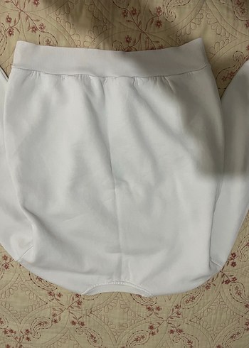 Mavi Baskılı Beyaz Kadın Sweatshirt - Görsel 3