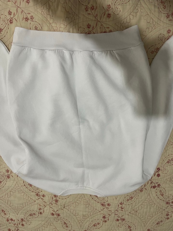 Mavi Baskılı Beyaz Kadın Sweatshirt - Görsel 3