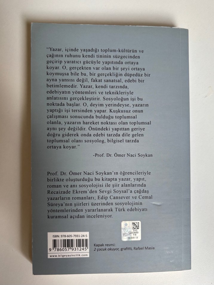 Edebiyat Sosyolojisi Kuram ve Uygulama Kitabı - Görsel 2