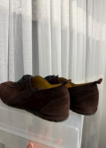 Kahverengi Erkek Ayakkabı Bağcığı - Görsel 2