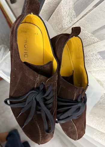 Kahverengi Erkek Ayakkabı Bağcığı - Görsel 4