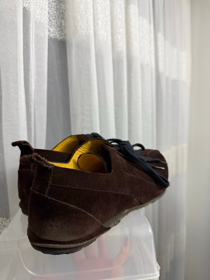 Kahverengi Erkek Ayakkabı Bağcığı - Görsel 3