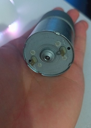 YÜKSEK TORK 12V DC Motor(redüktörlü) - Görsel 3