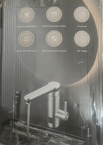 su ısıtıcılı musluk - Görsel 3