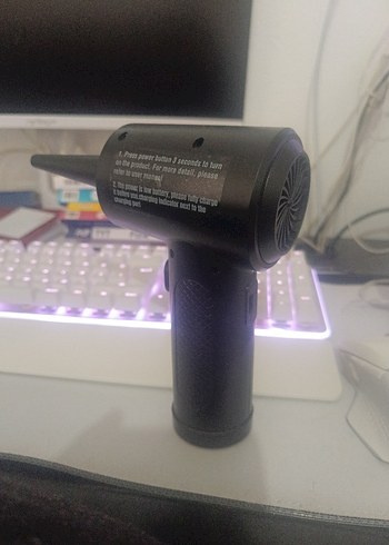 şarjlı hava üfleyici air duster - Görsel 4
