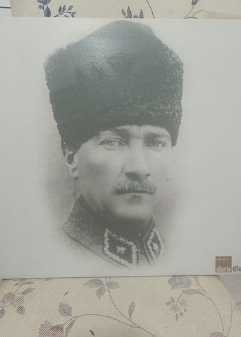 Atatürk Baskılı 45×45 Seramik Karo - Görsel 2