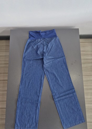 Ebebek marka etiketli Mavi Hamile Kot Pantolon Rahat Kesim - Görsel 2