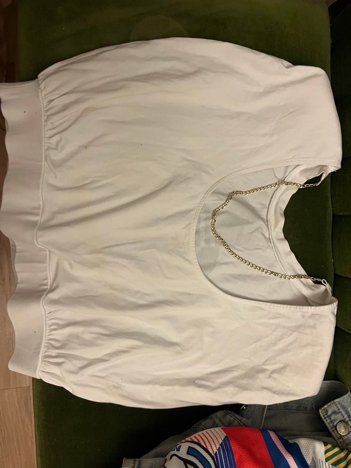 Network vatkalı sırt dekolteli tişört - Görsel 3