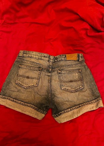 Y2k Mini Kot Şort - Görsel 5