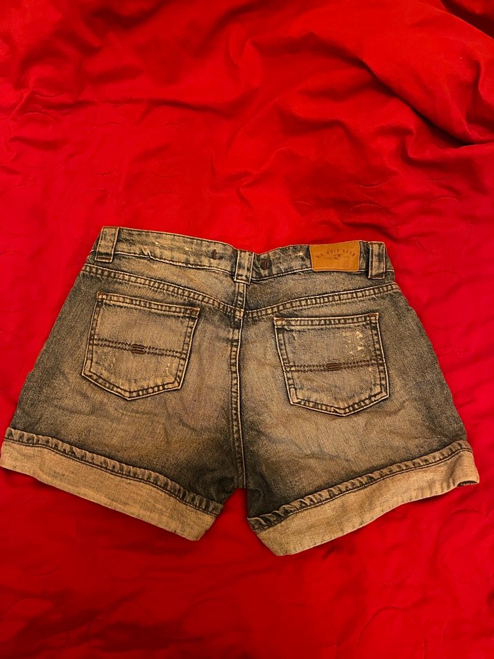 Y2k Mini Kot Şort - Görsel 5