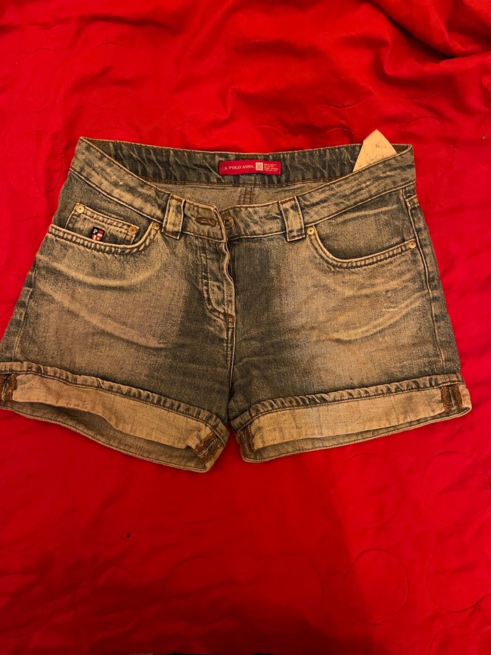 Y2k Mini Kot Şort - Görsel 2