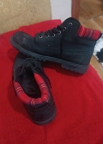 Kırmızı Tokalı Erkek Botu - Görsel 3