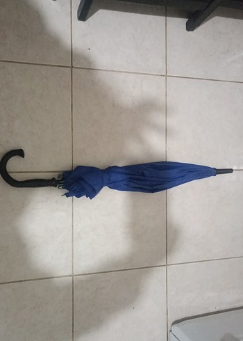 Kadın Lacivert Püsküllü Şemsiye - Görsel 5