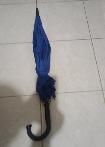 Kadın Lacivert Püsküllü Şemsiye - Görsel 2