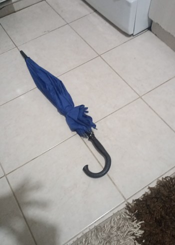 Kadın Lacivert Püsküllü Şemsiye - Görsel 4