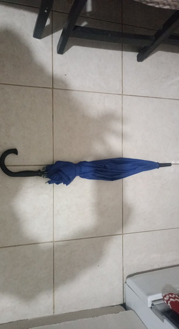 Kadın Lacivert Püsküllü Şemsiye - Görsel 5