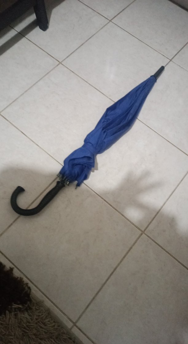 Kadın Lacivert Püsküllü Şemsiye - Görsel 3