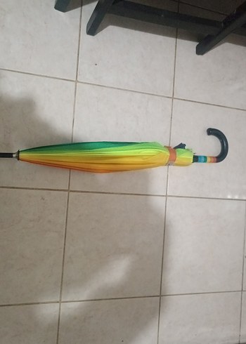 Renkli Püsküllü Bohem Kadın Şemsiye - Görsel 3