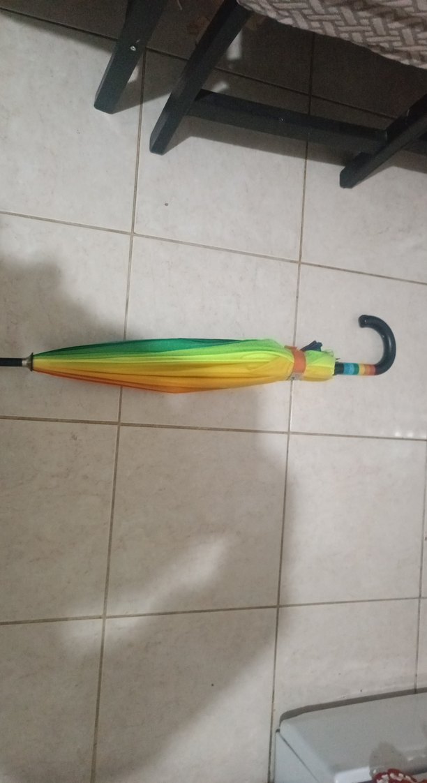 Renkli Püsküllü Bohem Kadın Şemsiye - Görsel 3