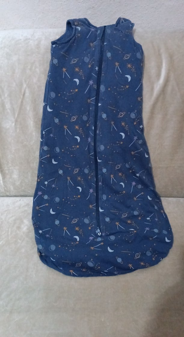 Lacivert Desenli Çocuk Uyku Tulumu - Görsel 2