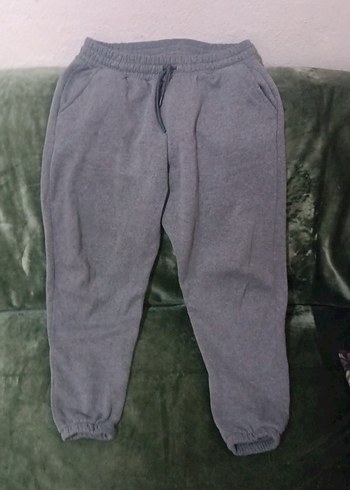 Gri Rahat Kesim erkek Eşofman Altı - Görsel 2