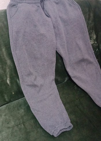 Gri Rahat Kesim erkek Eşofman Altı - Görsel 4