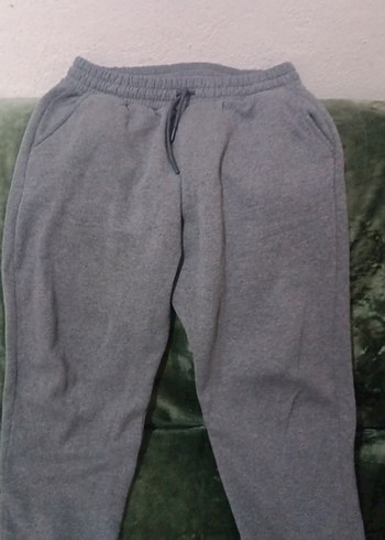 Gri Rahat Kesim erkek Eşofman Altı - Görsel 3