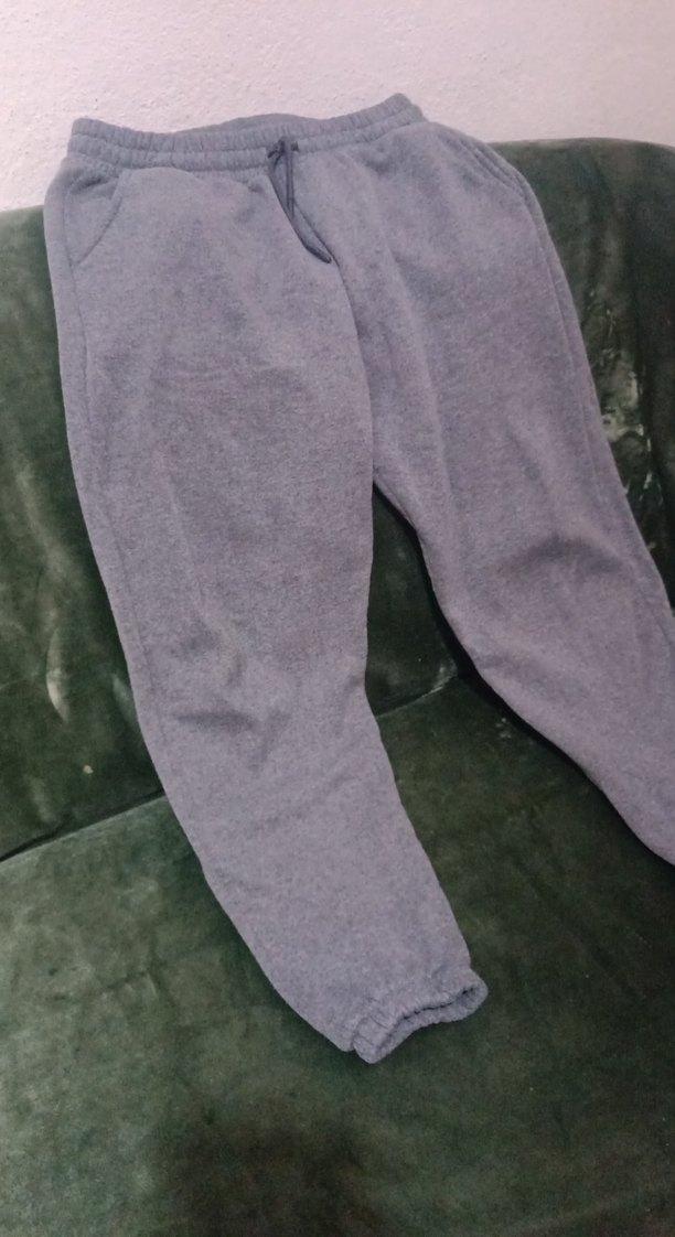 Gri Rahat Kesim erkek Eşofman Altı - Görsel 4