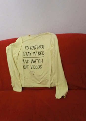 Beyaz Pamuklu Uzun Kollu Hamile Tişörtü - Görsel 3