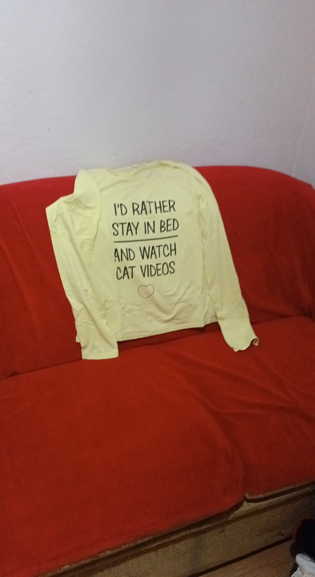 Beyaz Pamuklu Uzun Kollu Hamile Tişörtü - Görsel 2