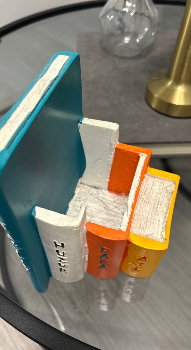 Renkli Kitap Şeklinde Dekoratif Nesne - Görsel 2