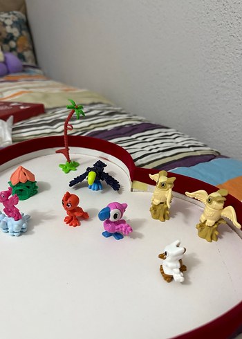 Renkli Mini Aksiyon Figürleri Seti - Görsel 2