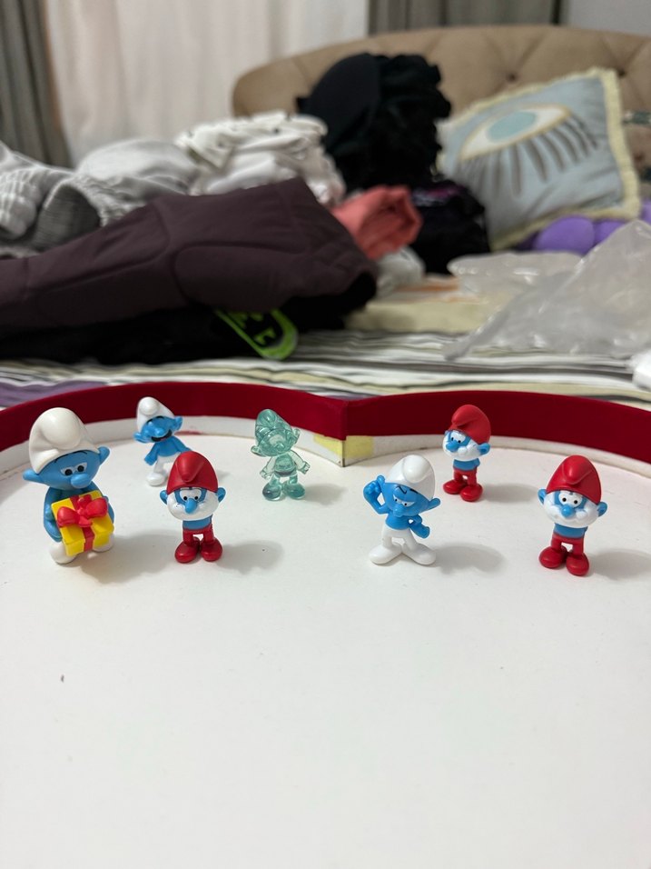 Renkli Şirinler Figür - Görsel 2