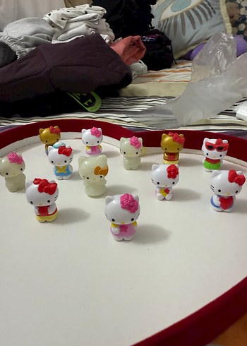 Renkli Hello Kitty Figürleri Seti - Görsel 2