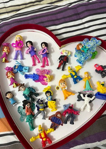 Renkli Mini Aksiyon Figürleri Seti - Görsel 4