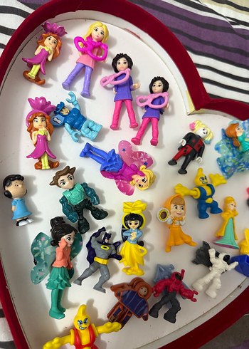 Renkli Mini Aksiyon Figürleri Seti - Görsel 2