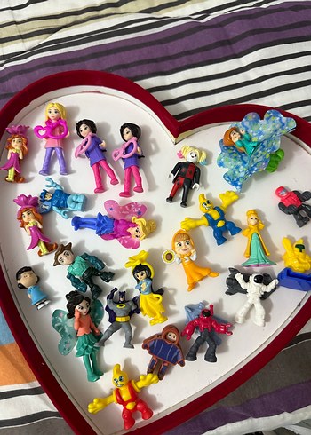 Renkli Mini Aksiyon Figürleri Seti - Görsel 3