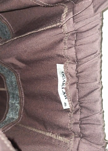 Düğmeli Keten Tulum - Görsel 5