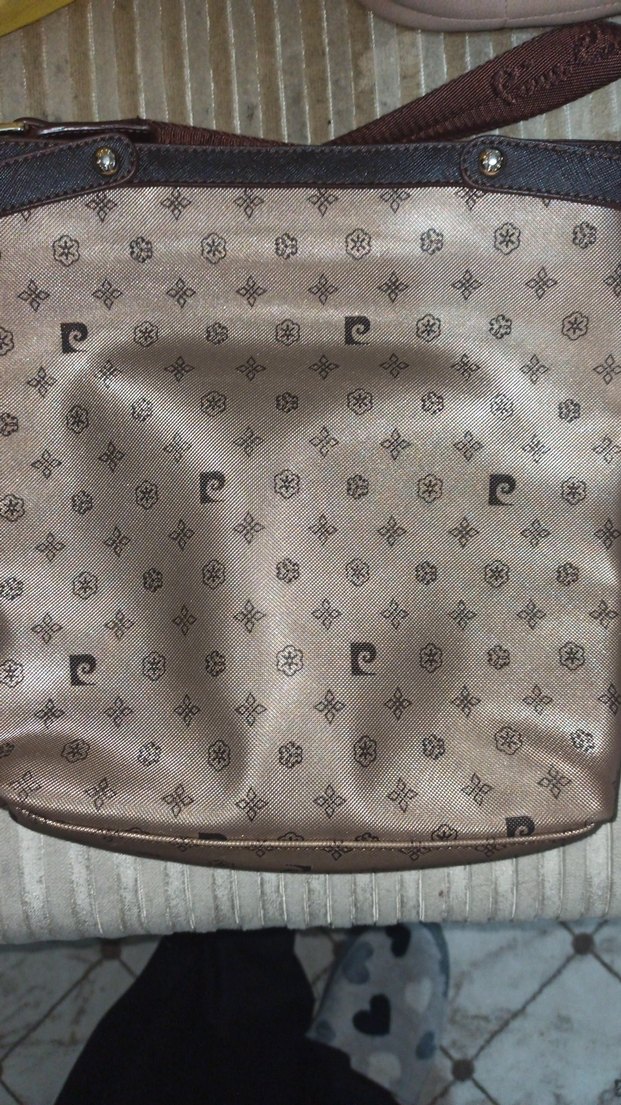 Kahverengi Deri Kadın Omuz Çantası - Görsel 3