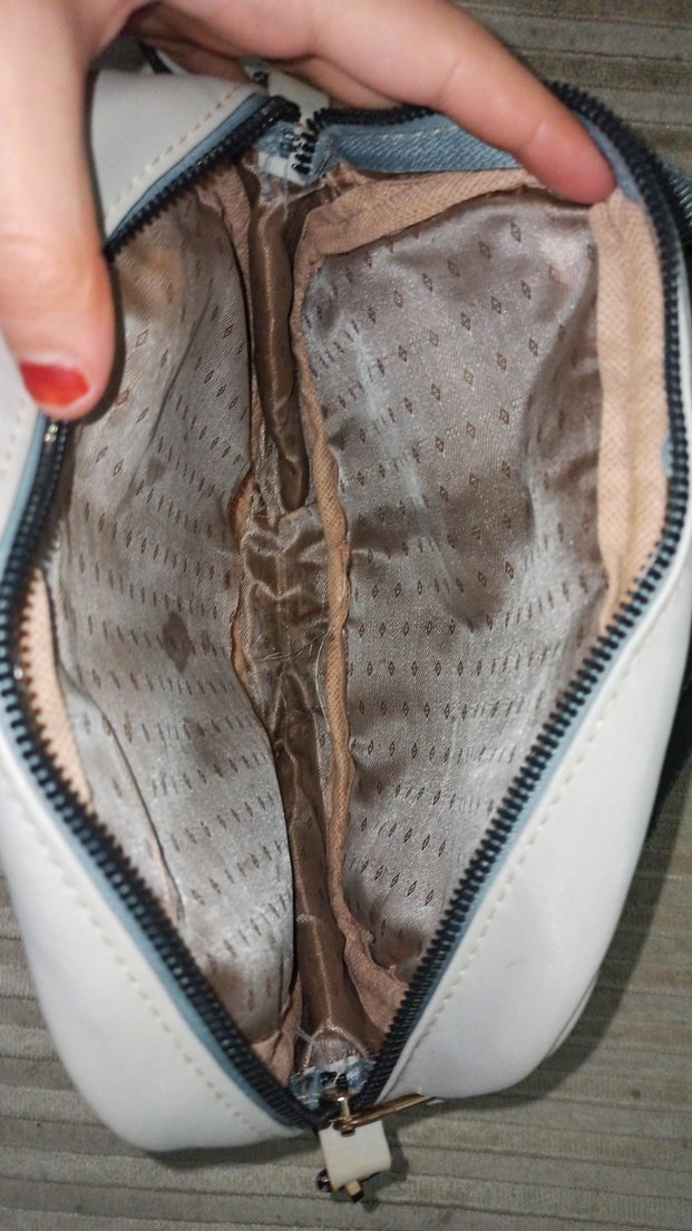 Bej Deri Kadın Günlük Çanta - Görsel 3