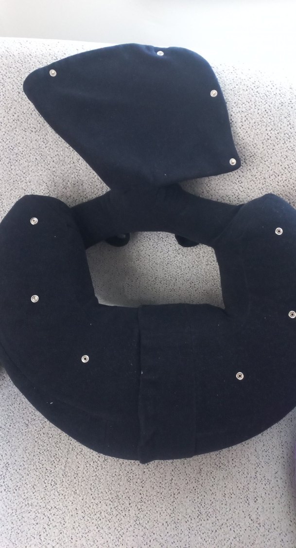 Siyah Emzirme ve Hamile Yastığı - Görsel 3