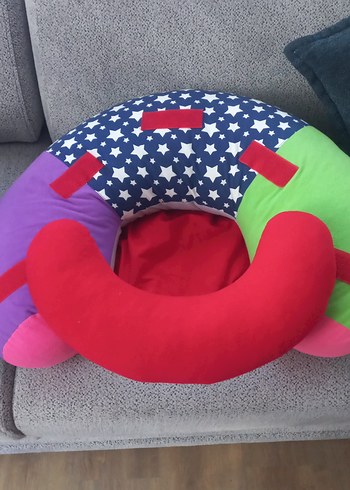 Renkli Desenli Hamile ve Emzirme Yastığı - Görsel 2