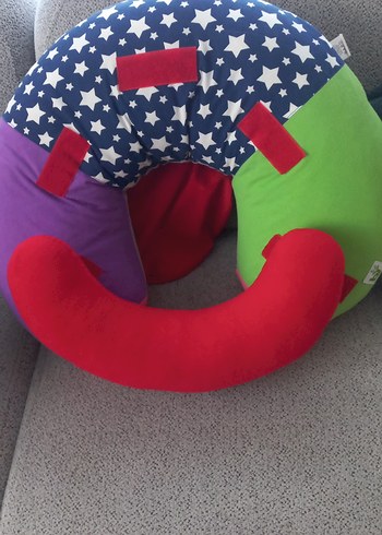 Renkli Desenli Hamile ve Emzirme Yastığı - Görsel 4