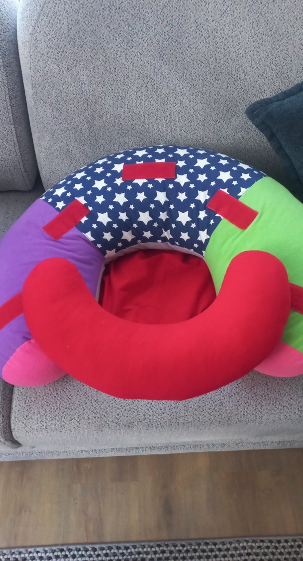 Renkli Desenli Hamile ve Emzirme Yastığı - Görsel 2