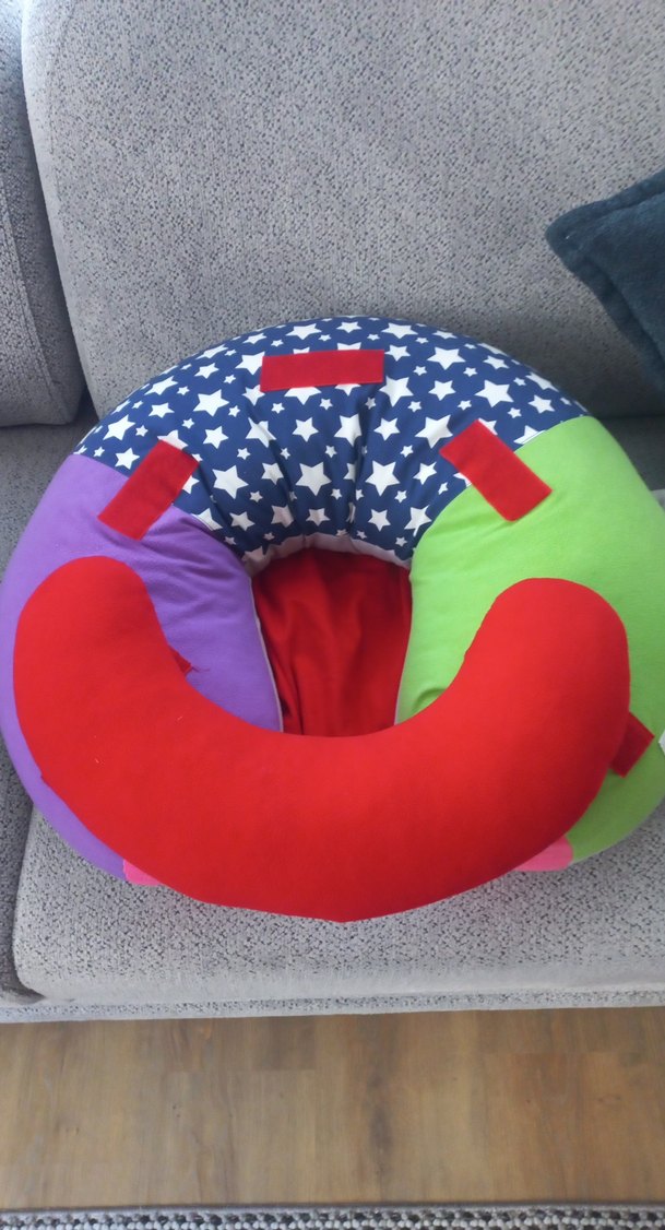 Renkli Desenli Hamile ve Emzirme Yastığı - Görsel 3