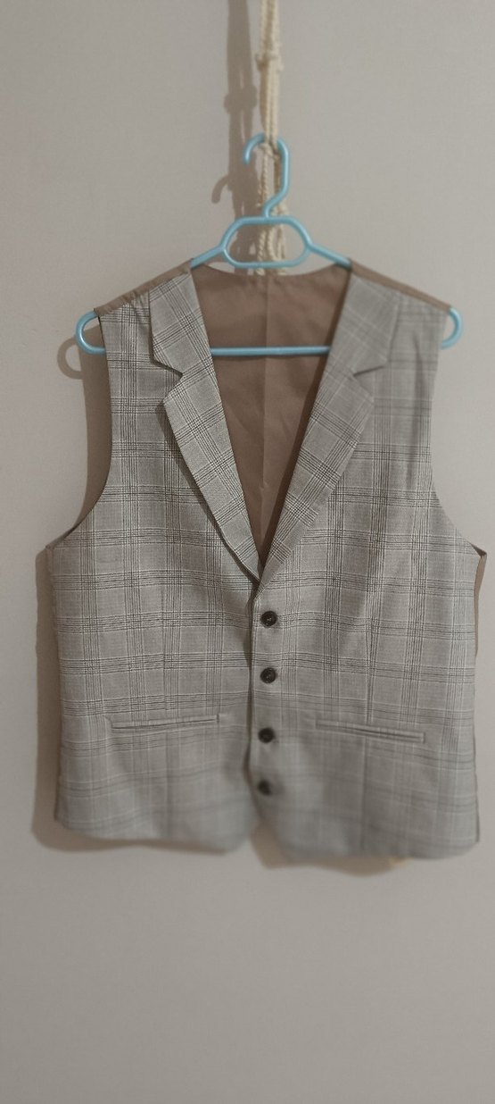 Gri Erkek Regular Fit Takım Elbise - Görsel 3