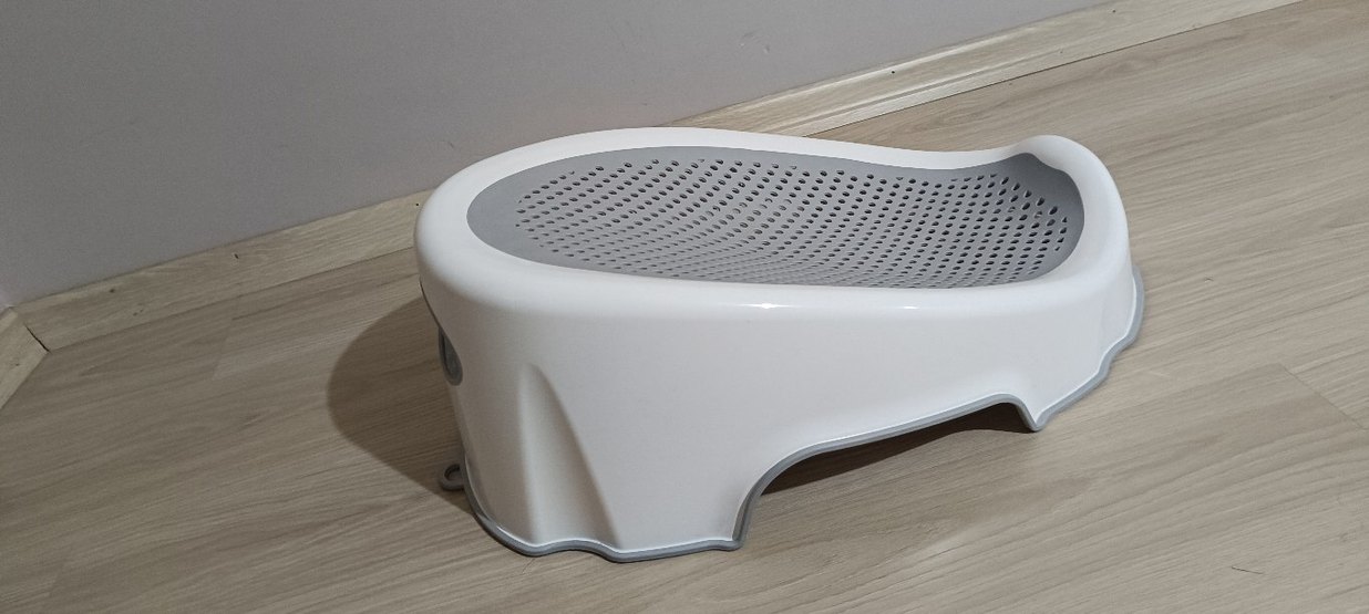 Beyaz ve Gri bebek küveti - Görsel 2